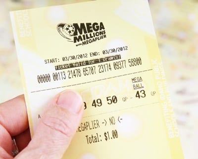 Mega Millions Lottery Ticket