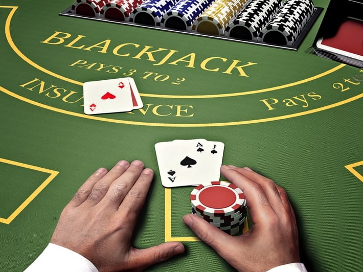 Blackjack player