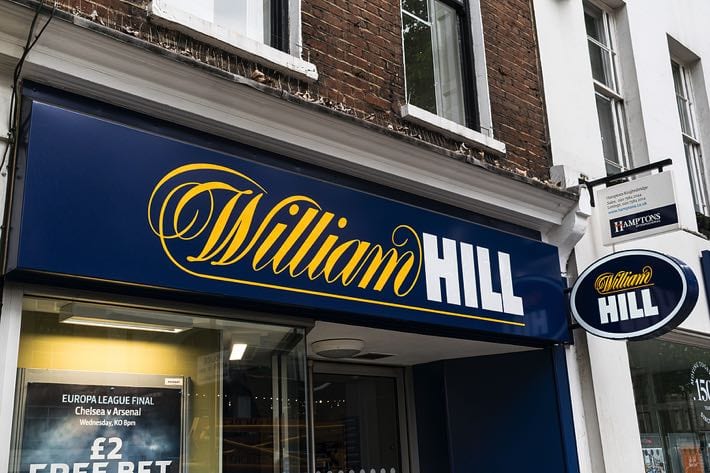William Hill betting shop in the UK 