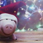 Piggy bank Christmas