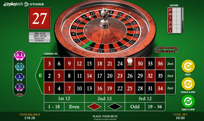 Roulette History All Red