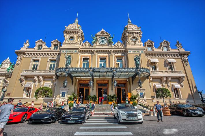 The Monte Carlo casino in Monaco 