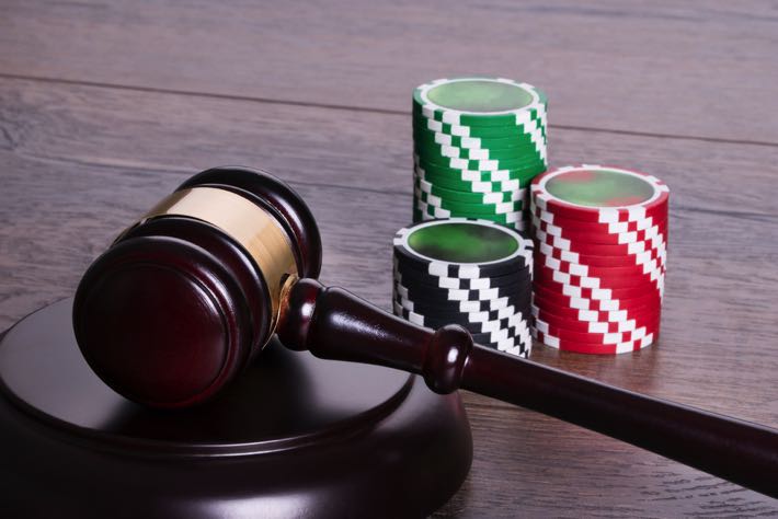 Gambling legality concept