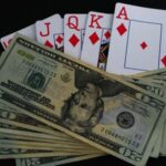 Gambling and money laundering concept