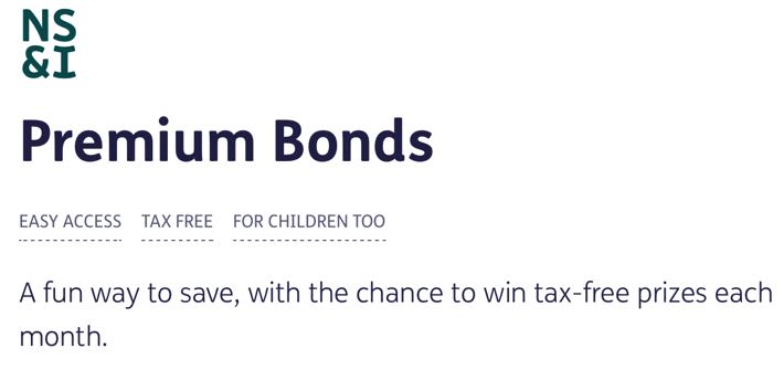 Premium Bonds website