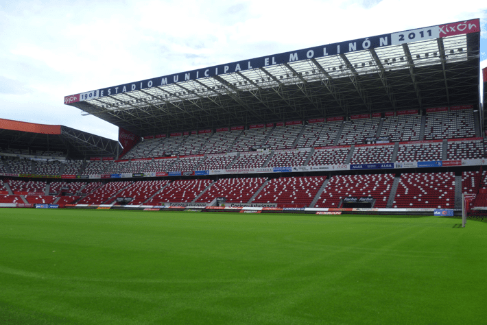 El Molinón, the stadium where the match took place